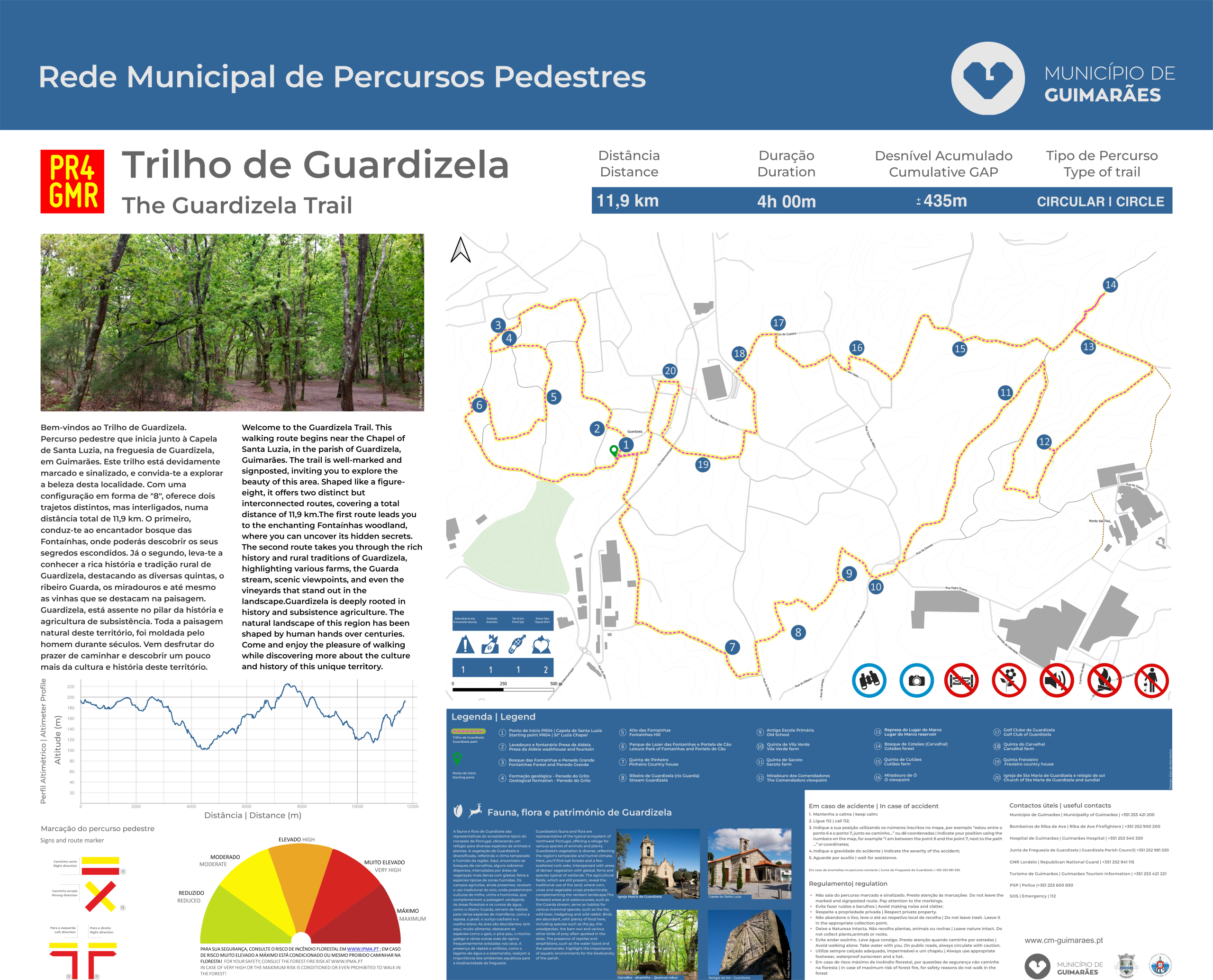 Inauguração Trilho PR4-Guardizela